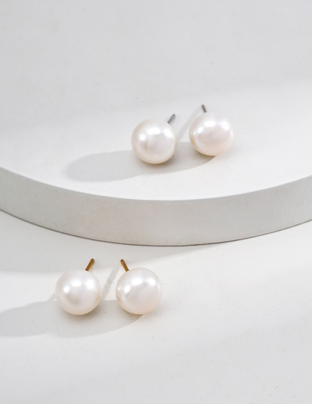 Lustre Pearl Studs