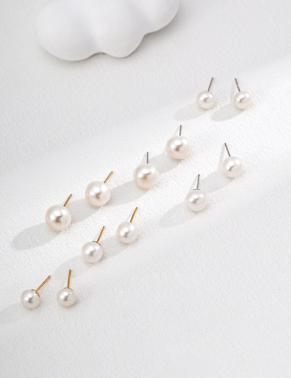 Lustre Pearl Studs