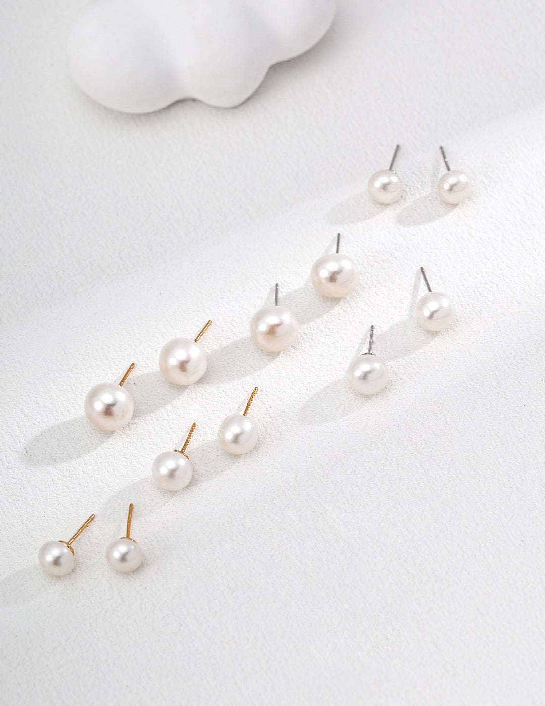Lustre Pearl Studs