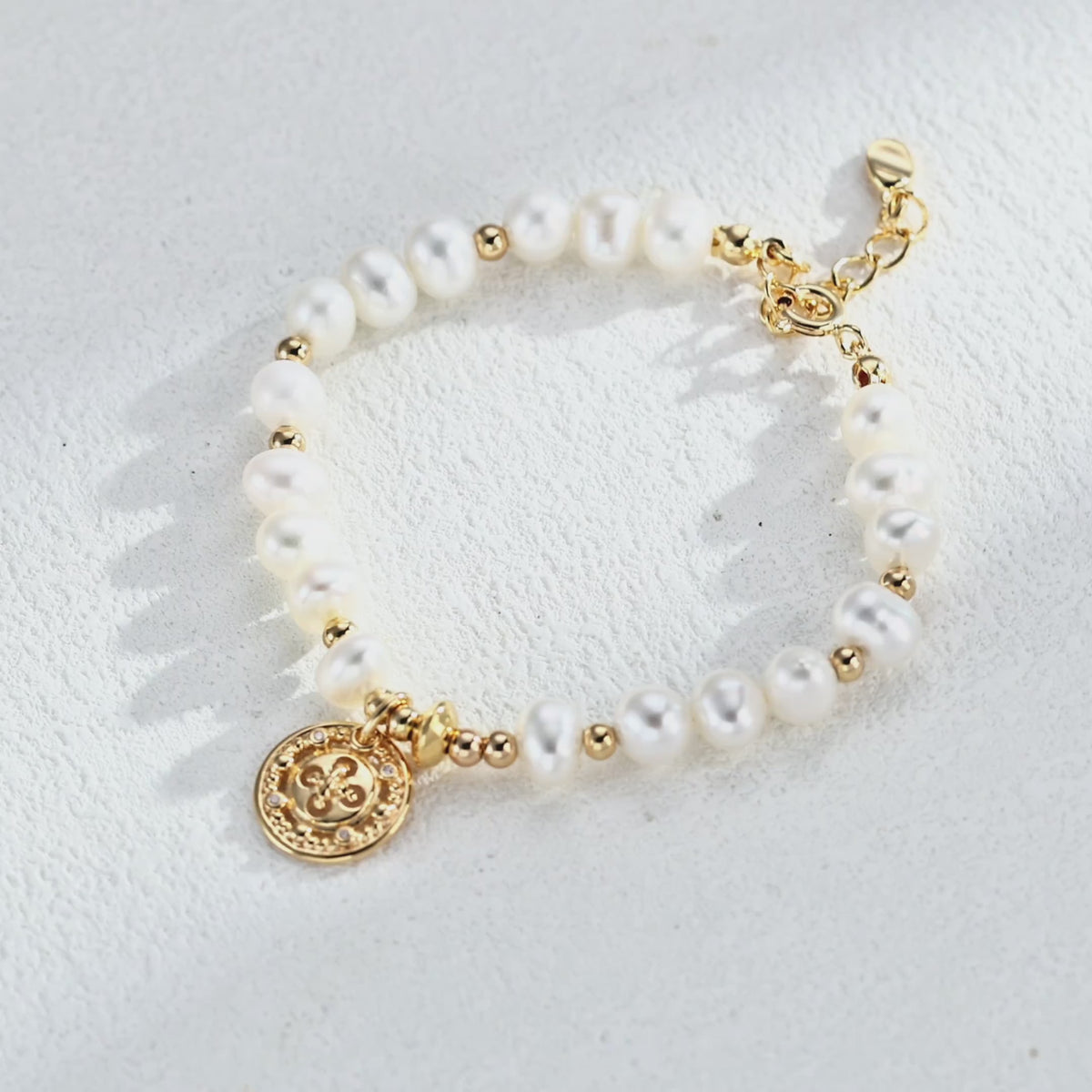 Coin Pearl Bracelet – styled video
