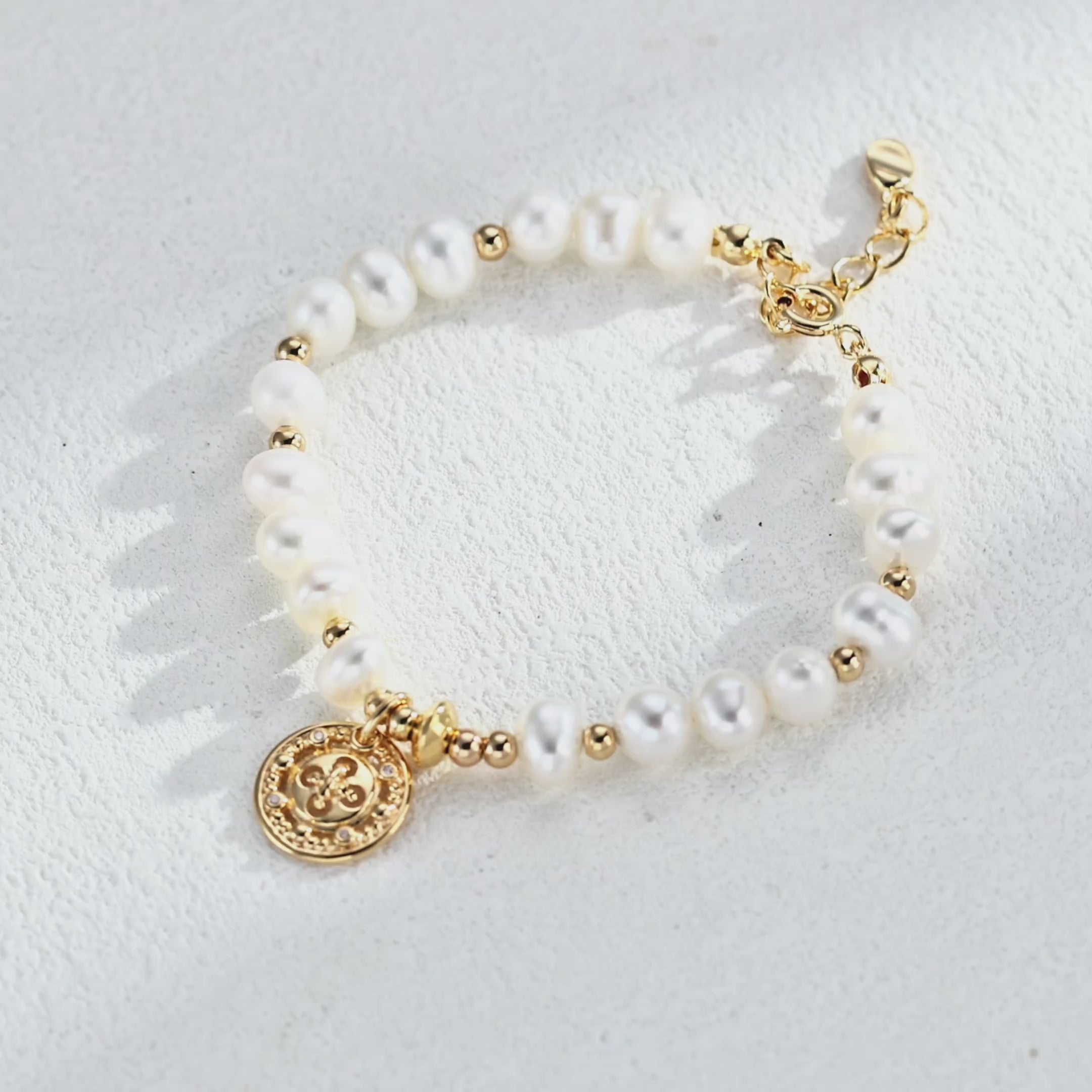 Coin Pearl Bracelet – styled video